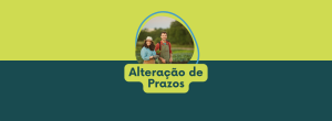 Alteração de Prazos